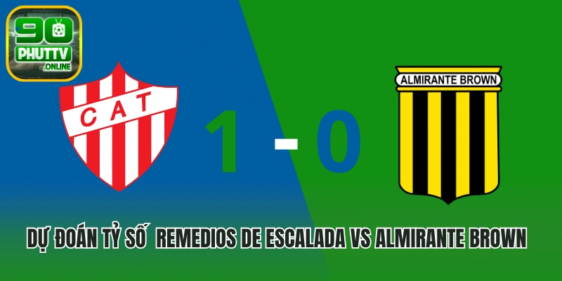 Dự đoán tỷ số CA Talleres Remedios de Escalada vs Almirante Brown
