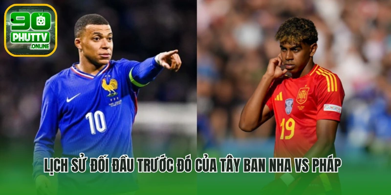 Lịch sử đối đầu trước đó của Tây Ban Nha vs Pháp