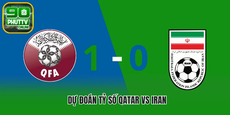 Dự đoán tỷ số: 1-0 cho Iran