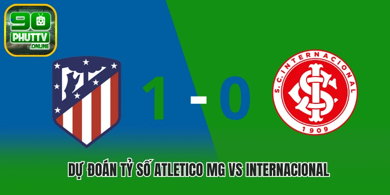 Dự đoán tỷ số trận đấu Atletico MG vs Internacional