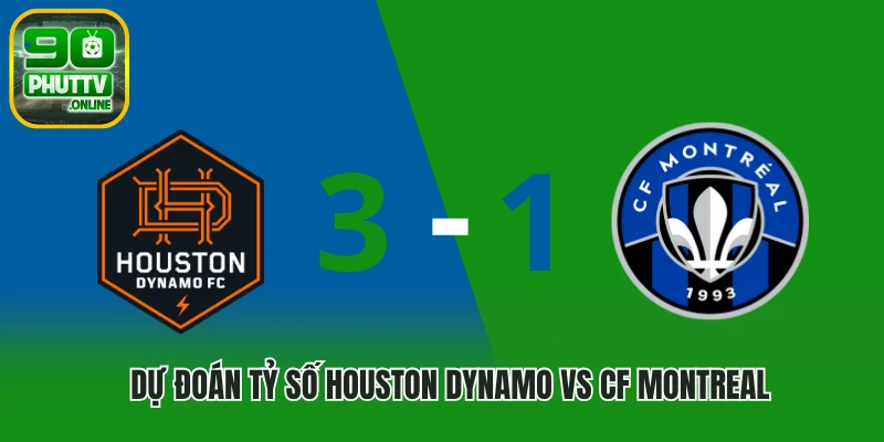 Dự đoán tỷ số Houston Dynamo vs CF Montreal