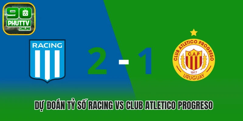 Dự đoán tỷ số Racing vs Club Atletico Progreso